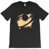 Ripped Ukulele Natural Color T-shirt | Artistshot