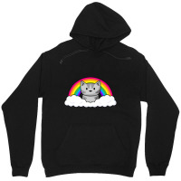 Rainbow Kitty Unisex Hoodie | Artistshot