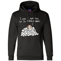 Toon Revue - Buried In Work Champion Hoodie | Artistshot