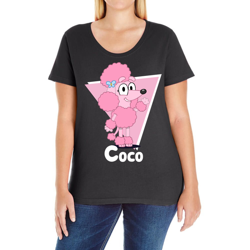 Coco Fresh Design Ladies Curvy T-Shirt by Konlasa6638 | Artistshot