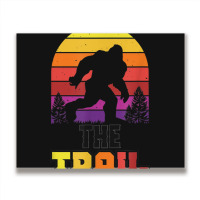 The Trail Champion Funny Women Running Athlete Sports Metal Print Horizontal | Artistshot