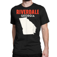 Riverdale Georgia Usa State America Travel Georgian Atlanta T Shirt Classic T-shirt | Artistshot