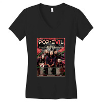 Pop Evil The Versatile Women's V-neck T-shirt | Artistshot