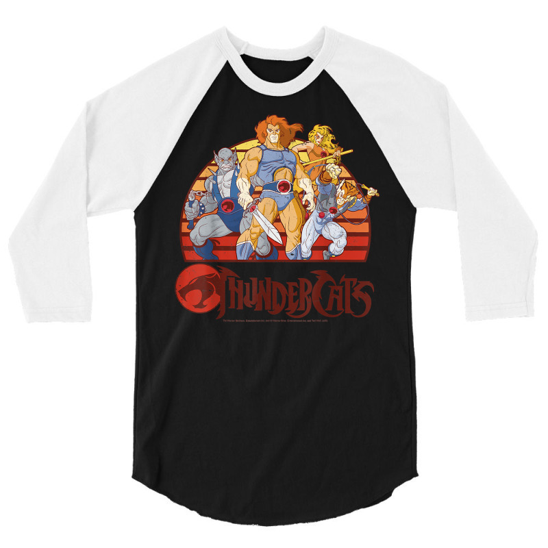 Thundercats Group Retro Sunset T Shirt 3/4 Sleeve Shirt by judexynuk | Artistshot