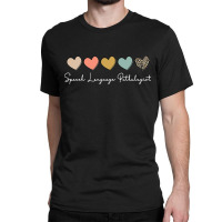 Speech Language Pathologist Slp Speech Therapy Pathology Classic T-shirt | Artistshot