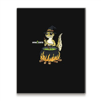 Witchy Leopard Gecko Metal Print Vertical | Artistshot