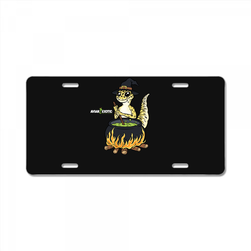 Witchy Leopard Gecko License Plate | Artistshot