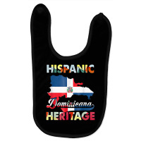 Hispanic Heritage Month Dominican Republic T Shirt Baby Bibs | Artistshot