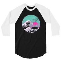 Great Vapor Aesthetics 3/4 Sleeve Shirt | Artistshot