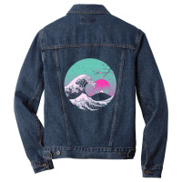 Great Vapor Aesthetics Men Denim Jacket | Artistshot