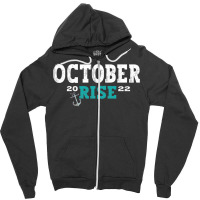 October Rise Mariner Vintage Quotes Mariners October Rise Pullover Hoo Zipper Hoodie | Artistshot