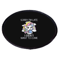 Quotes Funny Oval Patch | Artistshot