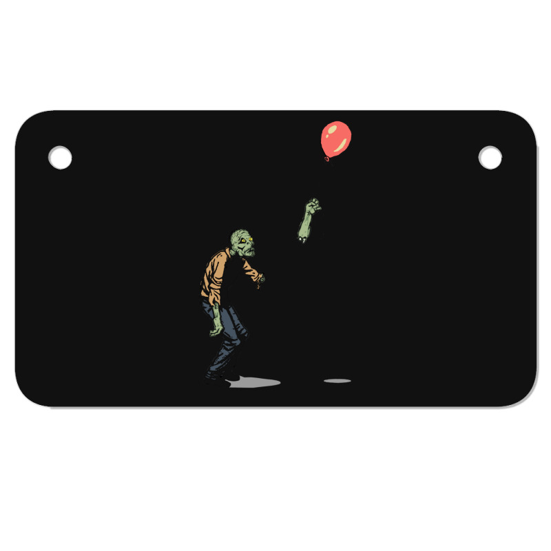 Zombie Motorcycle License Plate | Artistshot