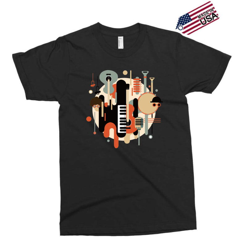 Current Non Cartoon Musical Instrument Music Exclusive T-shirt by JAMESDSHARP | Artistshot