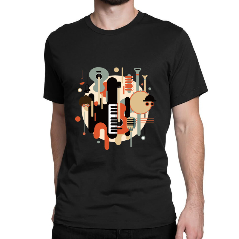 Current Non Cartoon Musical Instrument Music Classic T-shirt by JAMESDSHARP | Artistshot