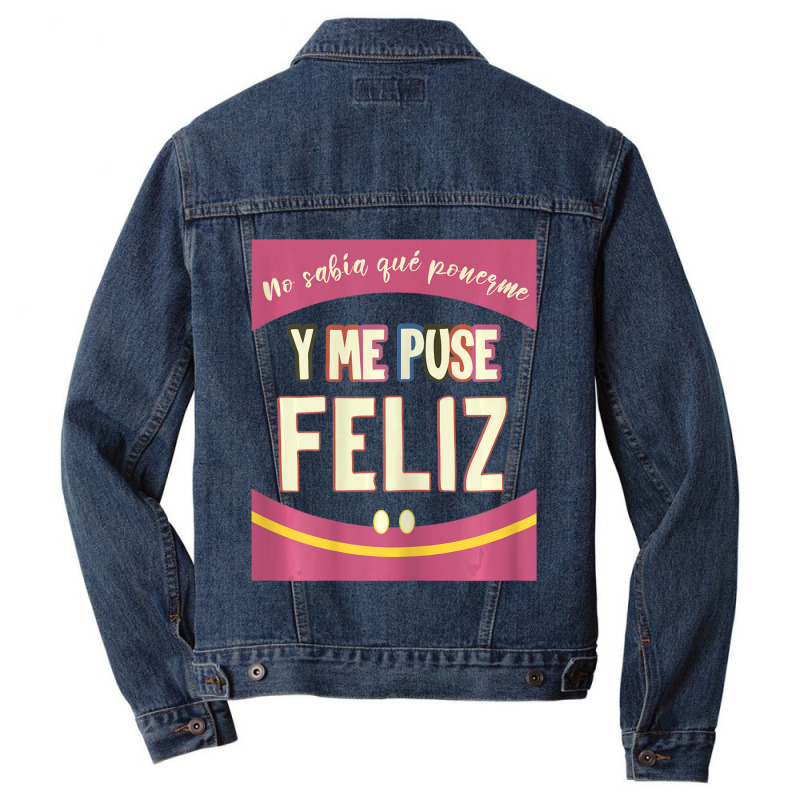 Womens Inspirational Maestra Espanol Spanish Teacher Men Denim Jacket by kentuckykonpha9 | Artistshot