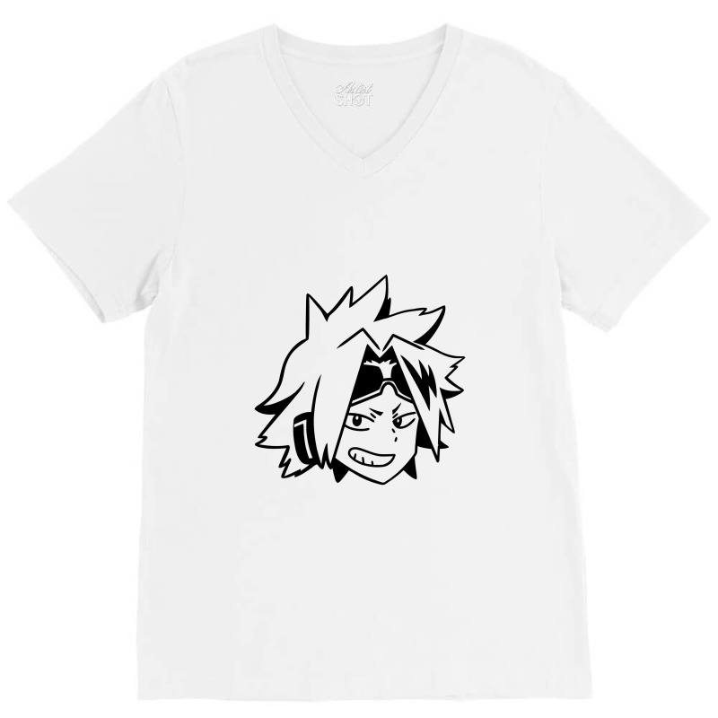 Anime V-Neck Tee by dosogedhe | Artistshot