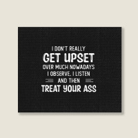 Quotes Funny Landscape Canvas Print | Artistshot