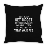 Quotes Funny Throw Pillow | Artistshot