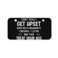 Quotes Funny Bicycle License Plate | Artistshot