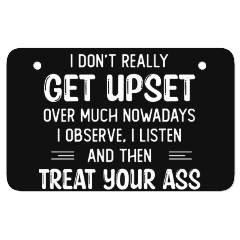 Quotes Funny Atv License Plate | Artistshot