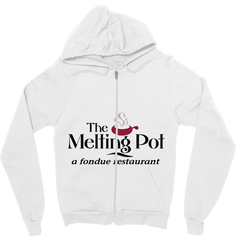 The Melting Pot (restaurant) Zipper Hoodie | Artistshot