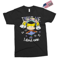 Rugrats Angelica Trust Me Don't Care Rainbow Exclusive T-shirt | Artistshot