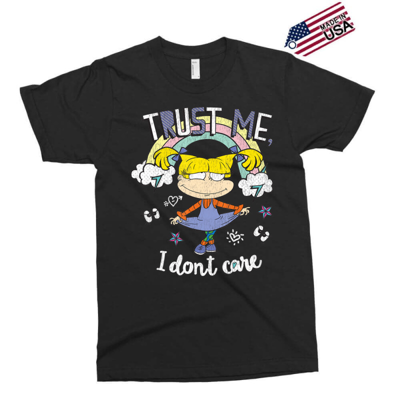 Rugrats Angelica Trust Me Don't Care Rainbow Exclusive T-shirt by cm-arts | Artistshot