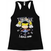 Rugrats Angelica Trust Me Don't Care Rainbow Racerback Tank | Artistshot