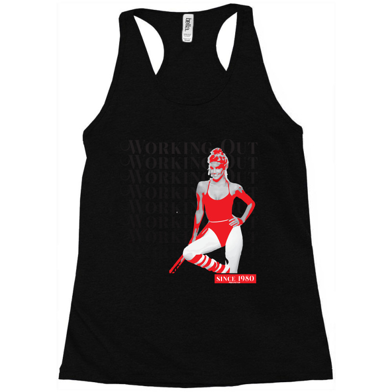 Working Out Since 1980 Racerback Tank by Kenruhaea79 | Artistshot