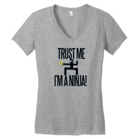 Trust Me I'm A Ninja Women's V-neck T-shirt | Artistshot