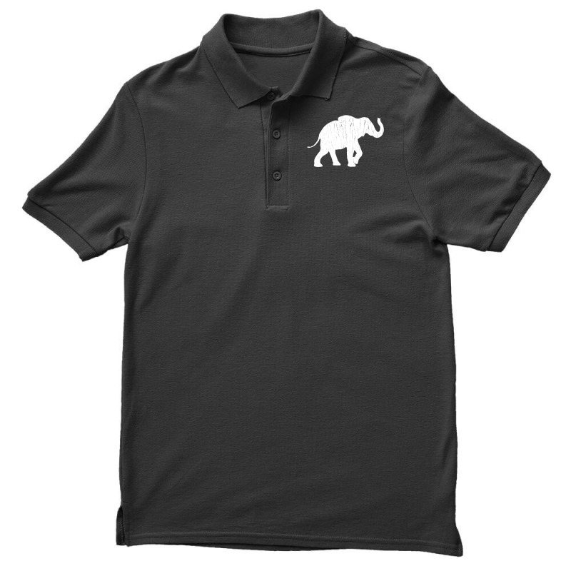 Distressed Elephant Silhouette Men's Polo Shirt by thutrinh | Artistshot