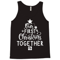 Christmas Couple Matching Our First Christmas Together Tank Top | Artistshot