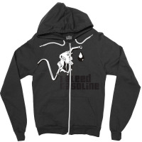 I Bleed Gasoline Raglan Baseball Tee Zipper Hoodie | Artistshot