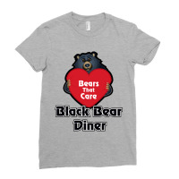 Resto, Black Bear Diner Ladies Fitted T-shirt | Artistshot