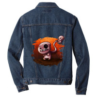 La Reliure D_isaac Rebirth  De Personnage De Fiction Animalier Tous Le Men Denim Jacket | Artistshot