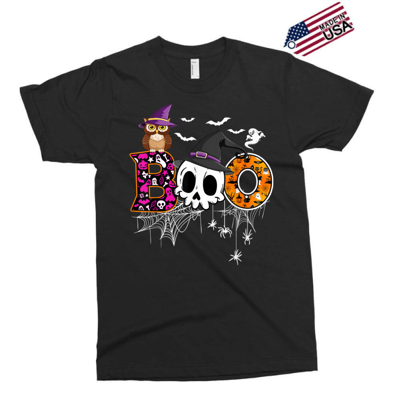 Boo Skull Own Witch's Hat And Ghost Funny Halloween Costume Exclusive T-shirt by Posh | Artistshot