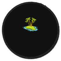 Mini Calm Island 1 Round Patch | Artistshot