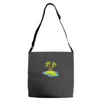 Mini Calm Island 1 Adjustable Strap Totes | Artistshot