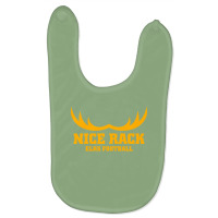 Nice Rack Football Merch Baby Bibs | Artistshot