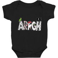 Fun Arrgh Pirate Style Pirate Costume Argh Pirate Baby Bodysuit | Artistshot