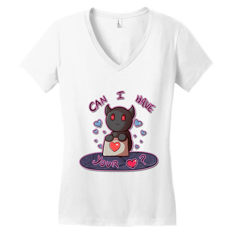 Puis-je Avoir Ton Amour La Liaison D_isaac  Essentiel Women's V-Neck T-Shirt by cm-arts | Artistshot