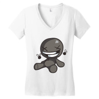 Reliure Du Personnage Drôle De Repentance Isaac  Essentiel Women's V-neck T-shirt | Artistshot