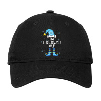 Happy Christmukkah Jewish I'm The Jewish Elf Christmas Xmas Adjustable Cap | Artistshot