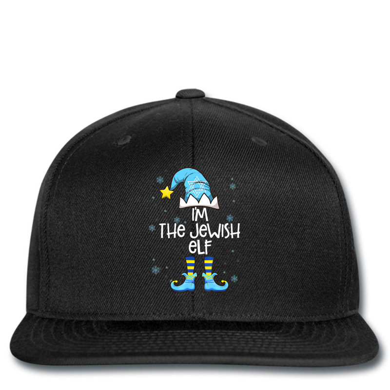 Happy Christmukkah Jewish I'm The Jewish Elf Christmas Xmas Printed Hat | Artistshot