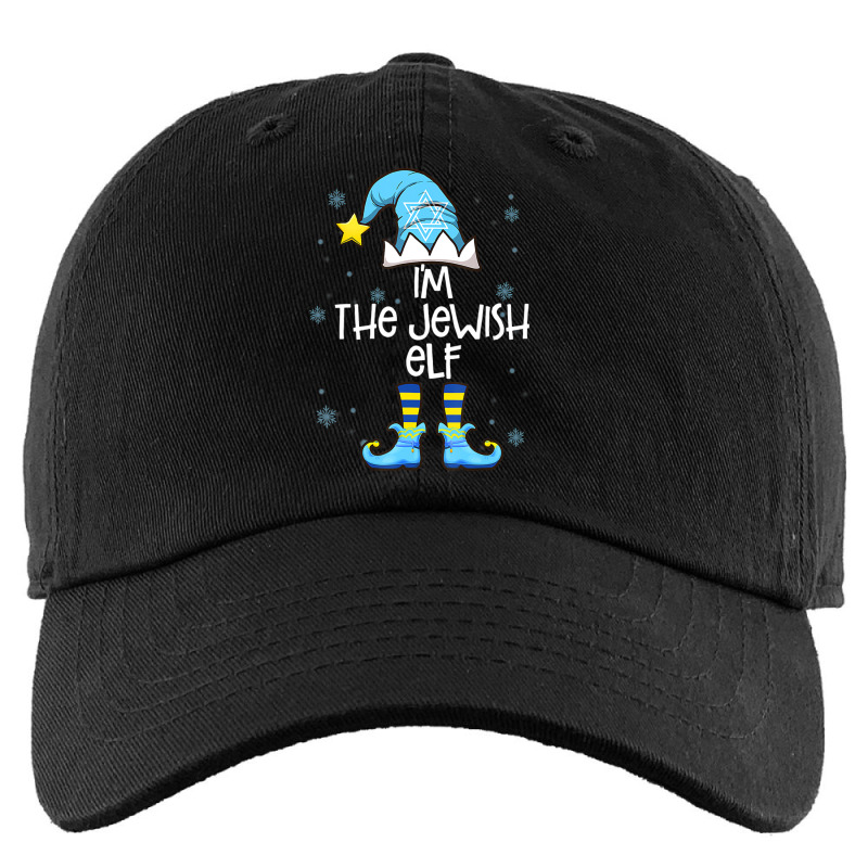 Happy Christmukkah Jewish I'm The Jewish Elf Christmas Xmas Kids Cap | Artistshot