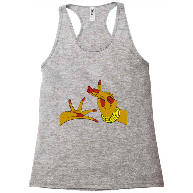 Natya Hands Racerback Tank by RILEYALLEN | Artistshot