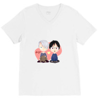 Anime V-neck Tee | Artistshot