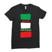 Buon Natale Ladies Fitted T-shirt | Artistshot