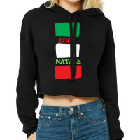 Buon Natale Cropped Hoodie | Artistshot